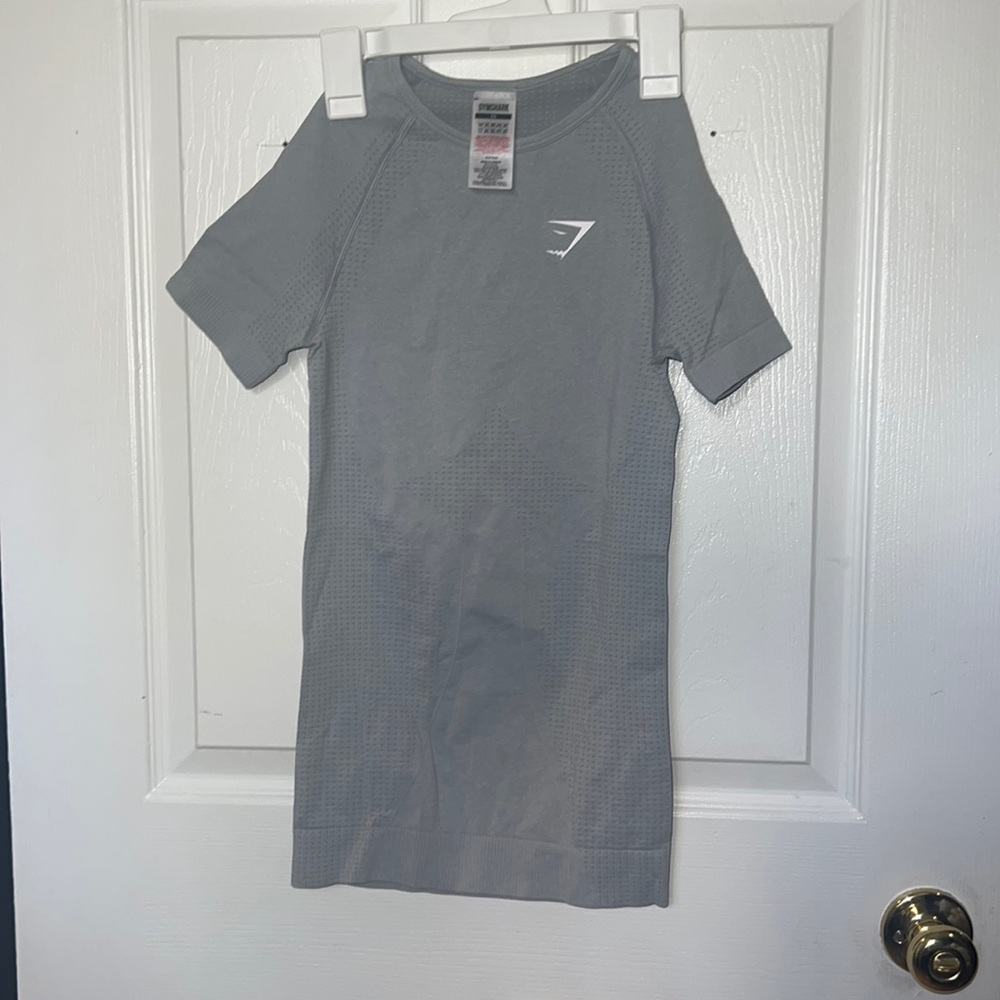 Gym shark compression top